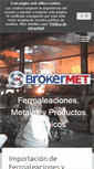 Mobile Screenshot of brokermet.com